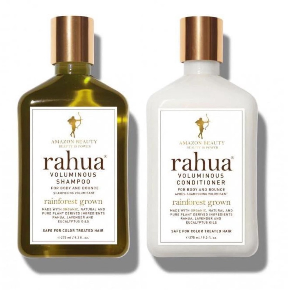 Rahua Voluminous Shampoo and Conditioner.